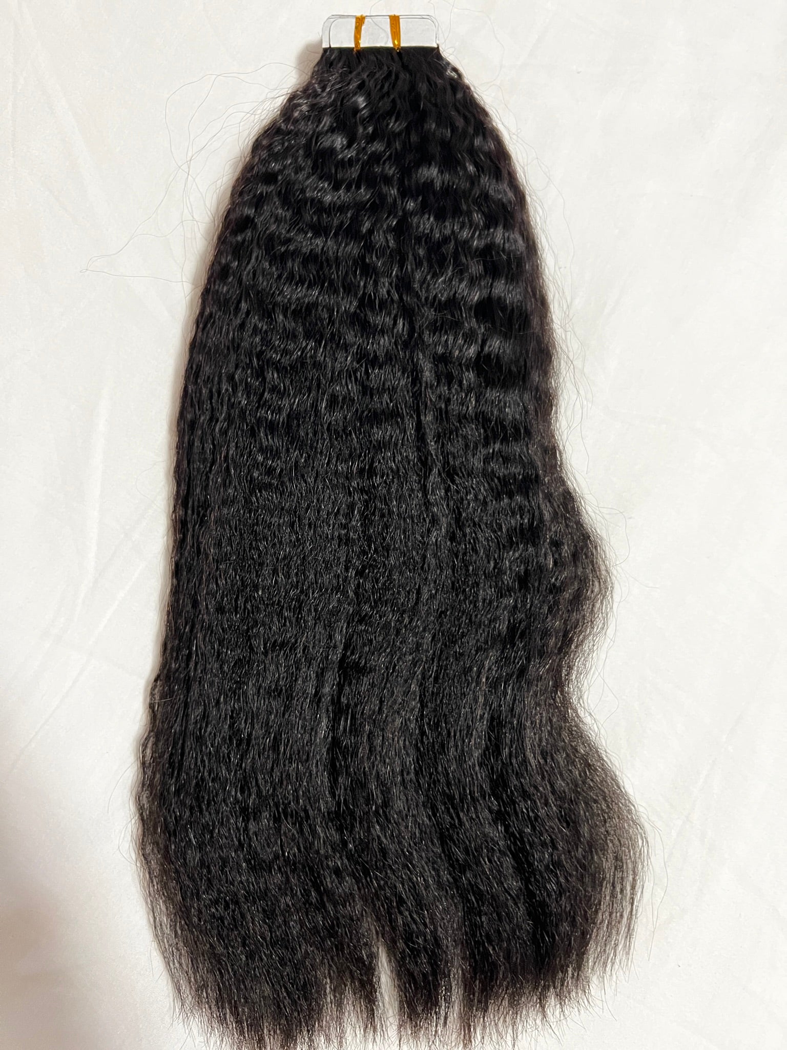 Raw Yaky Straight tape ins Hair extension